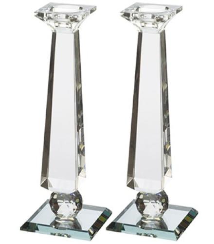 Crystal Candlesticks 20 cm