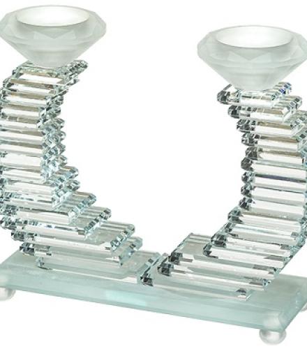Crystal Elegant Candlesticks 18 cm