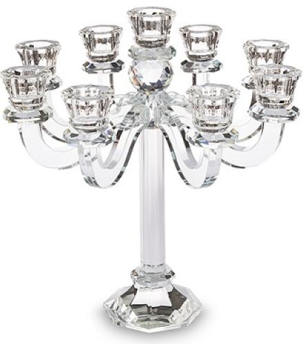 Crystal Candlesticks 9 Branches 26cm