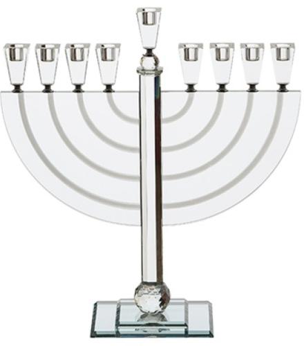 Crystal Colorful Menorah 50 cm