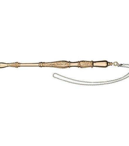 Metal Yad for Torah 23 cm - Gold