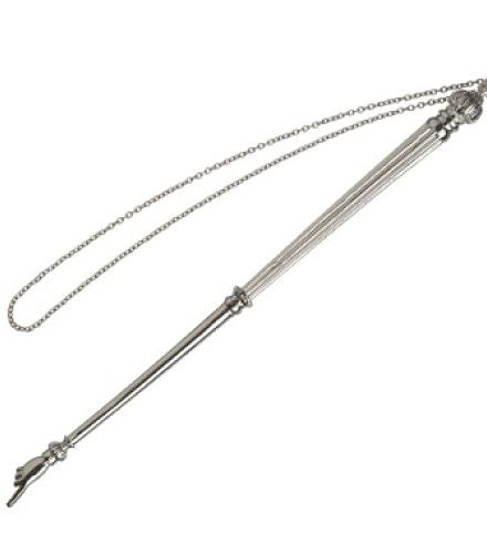 B Metal Torah Pointer 23 cm - Silver